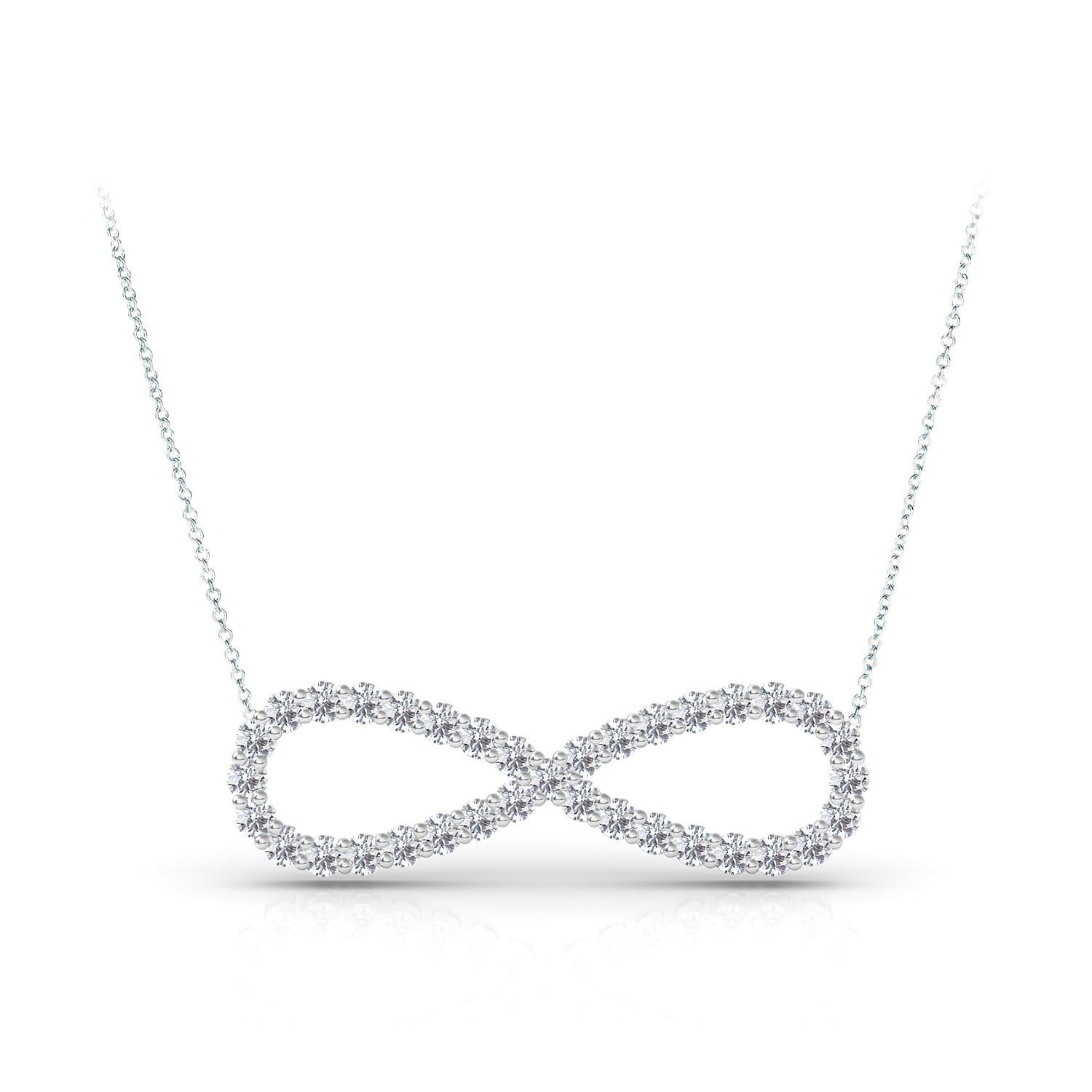 Infinity Diamond Necklace - Image 5