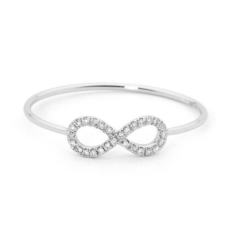 Infinity Diamond Ring - Image 4