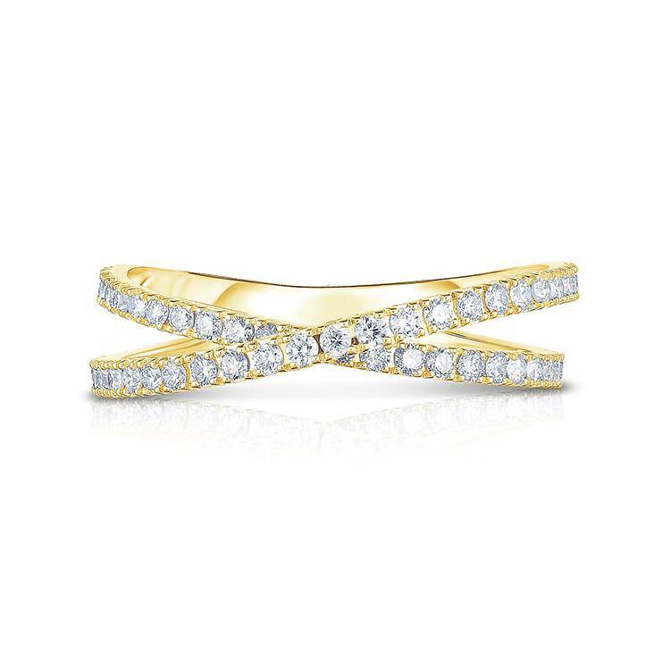 Intertwined Diamond Band