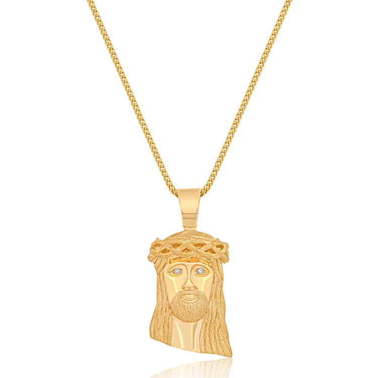 Jesus Piece Necklace - Image 2