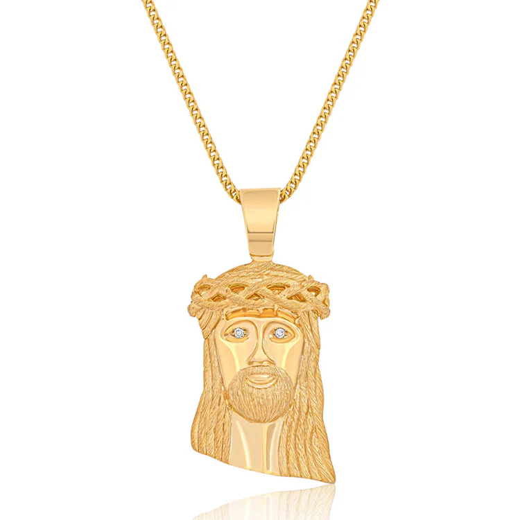 Jesus Piece Necklace - Image 3