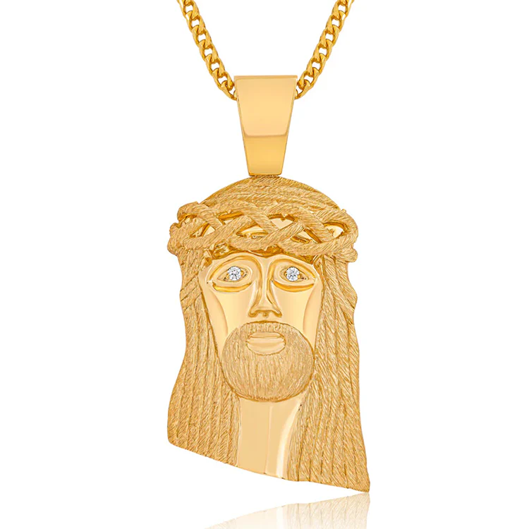 Jesus Piece Necklace - Image 4