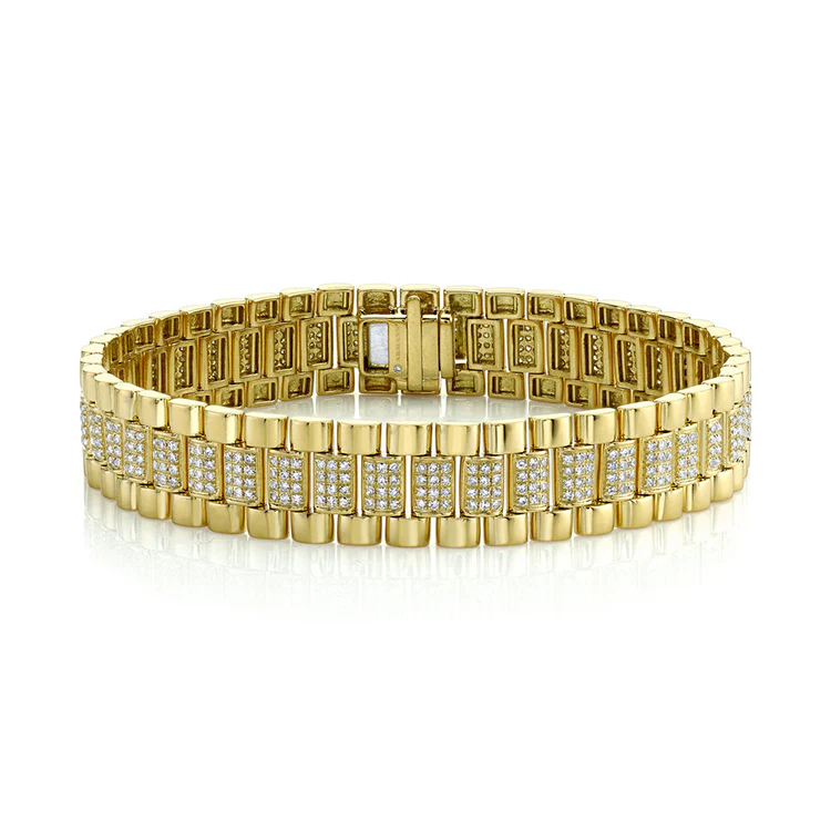 Jubilee Diamond Link Bracelet