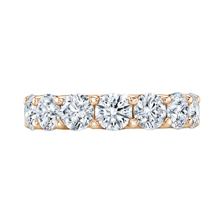 Juliette Round Diamond Wedding Band - Image 3