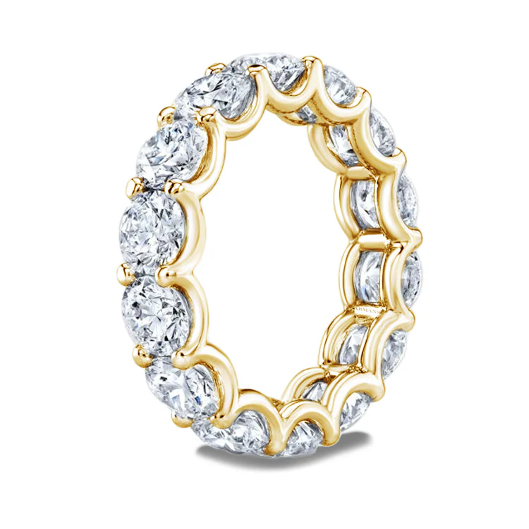 Juliette Round Diamond Wedding Band - Image 4