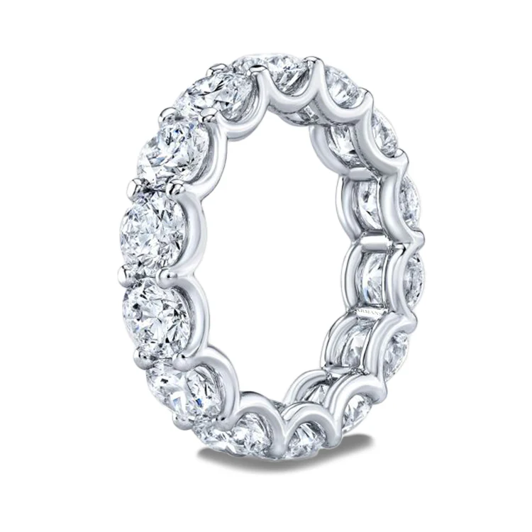 Juliette Round Diamond Wedding Band - Image 5