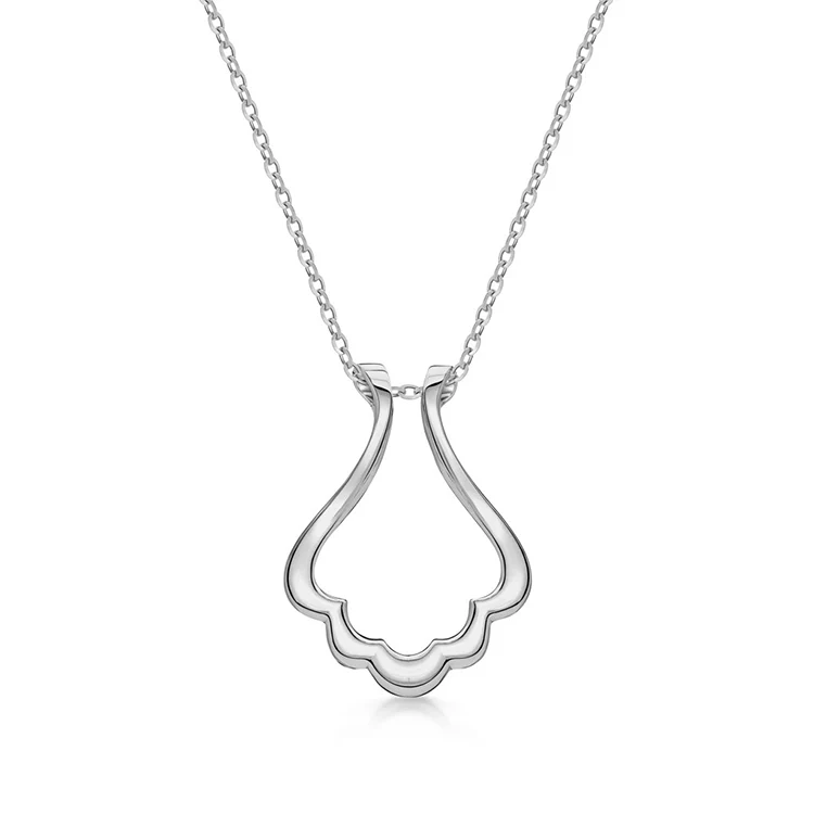 Keepsake Scallop Ring Holder Necklace - Image 4