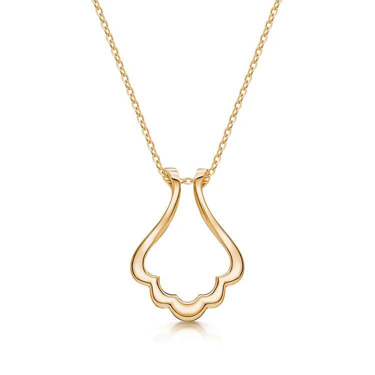Keepsake Scallop Ring Holder Necklace - Image 5