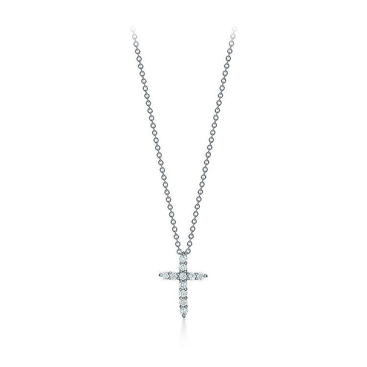 Lab Grown Diamond Cross Necklace - Image 5