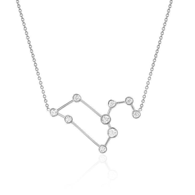 Leo Diamond Constellation Necklace - Image 3