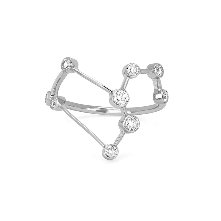 Leo Diamond Constellation Ring - Image 2