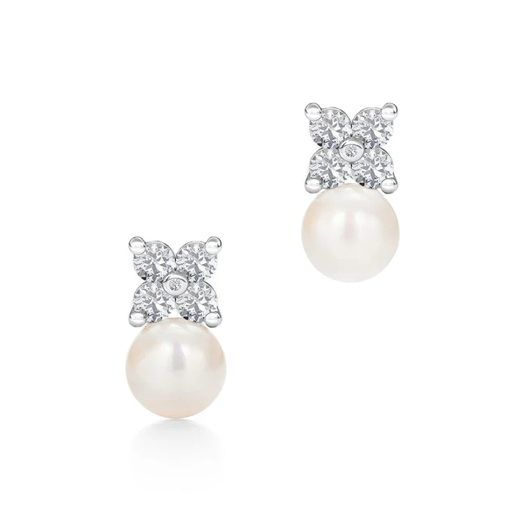 Lilly South Sea Pearl Stud Drop Earrings
