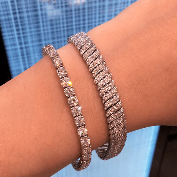 Luna Diamond Bracelet - Image 5