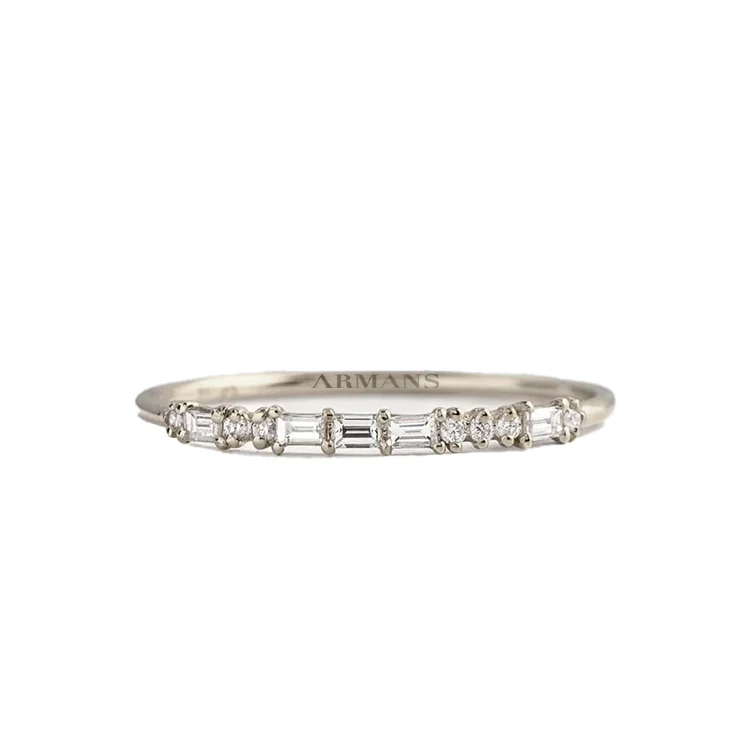 Lyla Diamond Wedding Band - Image 2