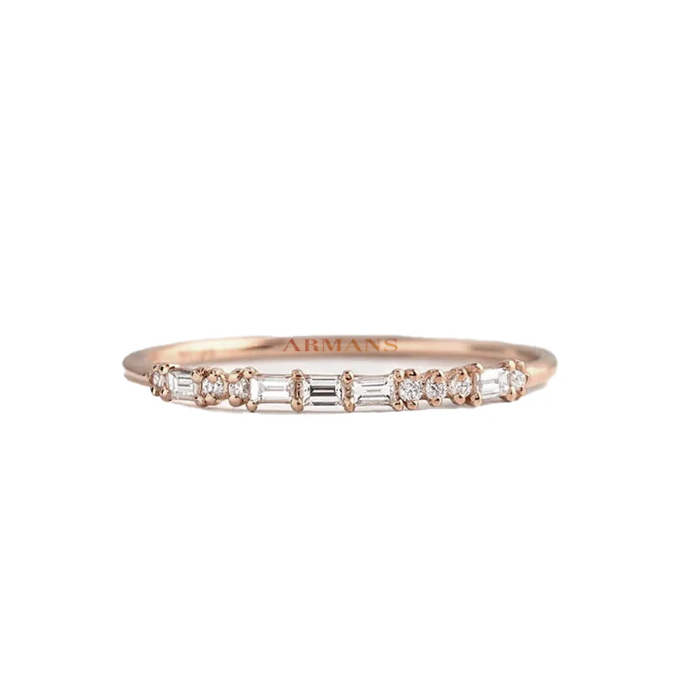 Lyla Diamond Wedding Band - Image 3