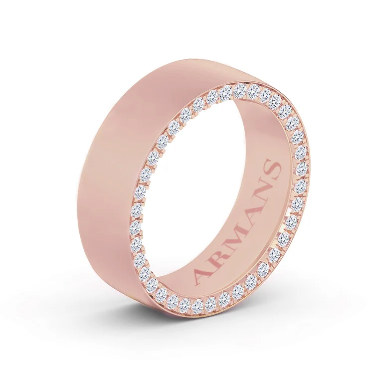 Marcel Diamond Wedding Band - Image 3