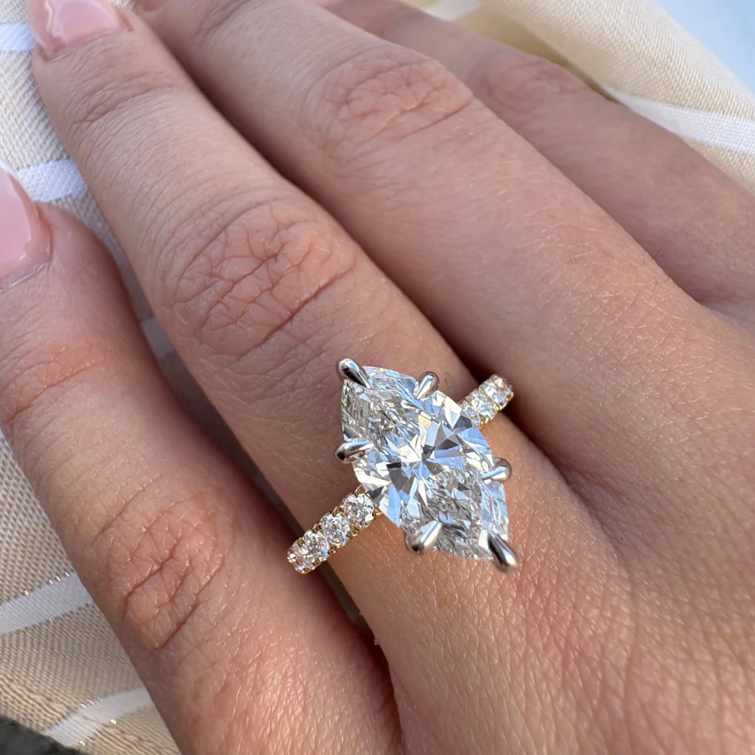 Marquise Allegra Engagement Ring - Image 2