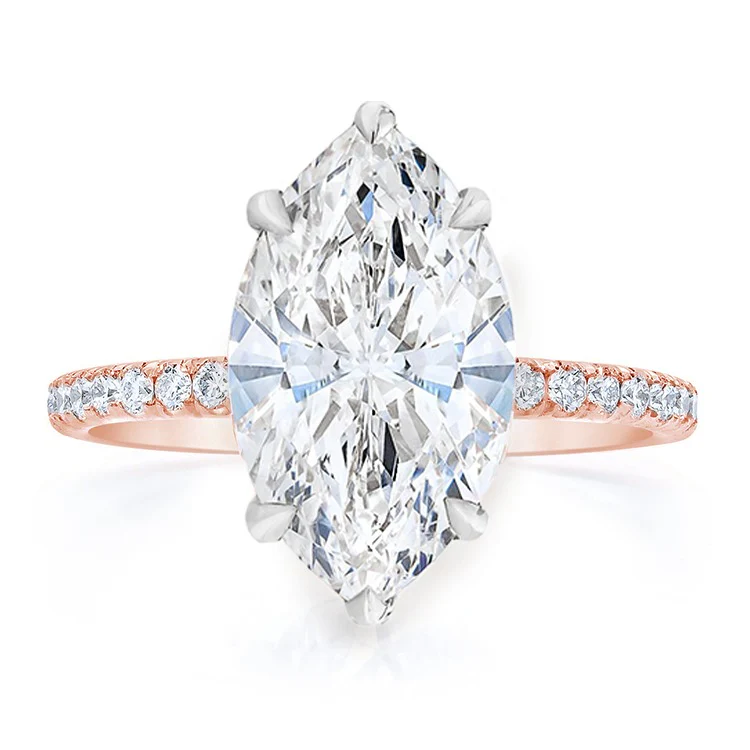 Marquise Allegra Engagement Ring - Image 3
