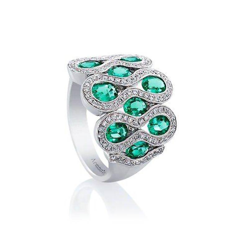 Medusa Diamond Ring