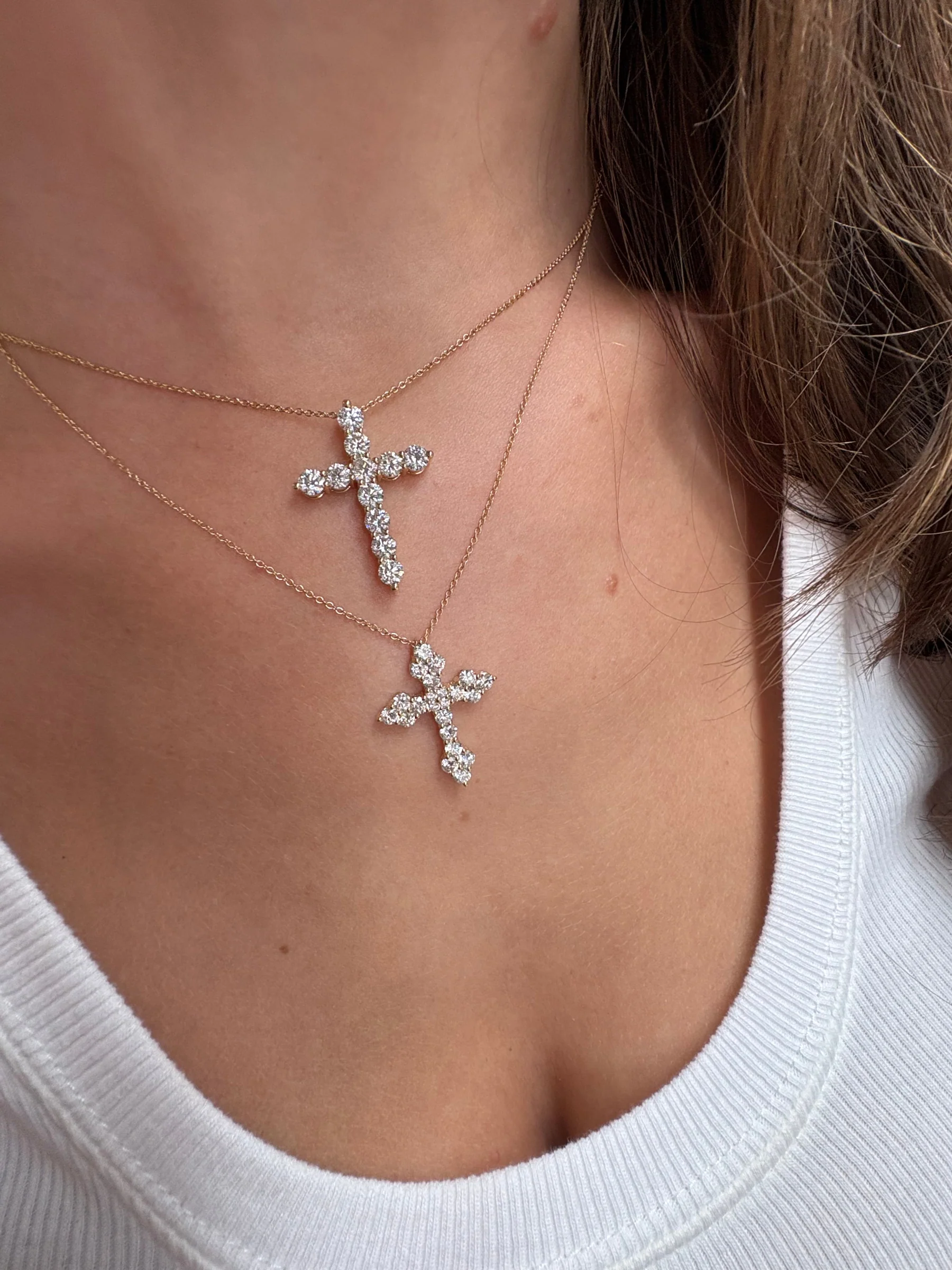 Mumbo Jumbo Diamond Cross Necklace - Image 5