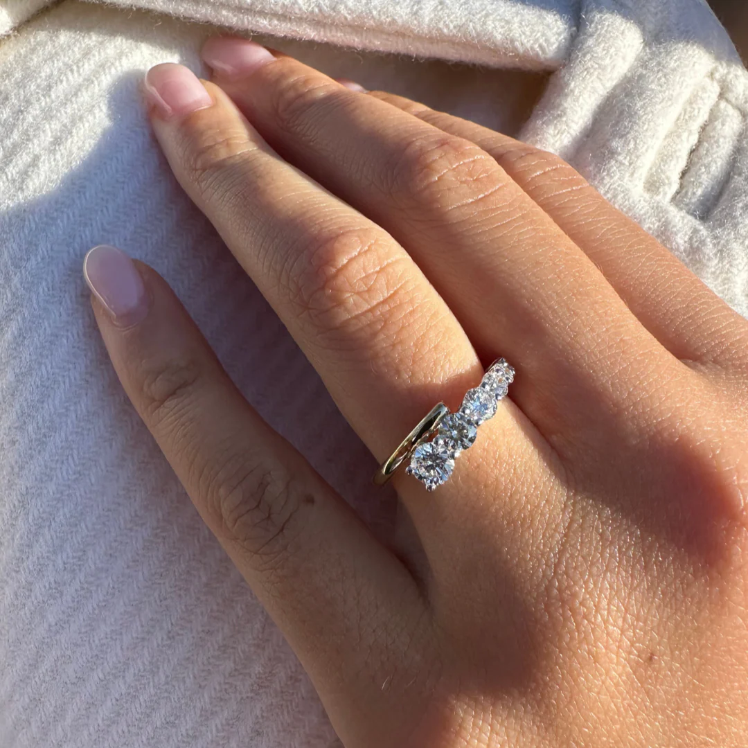Nova Diamond Wrap Ring - Image 2