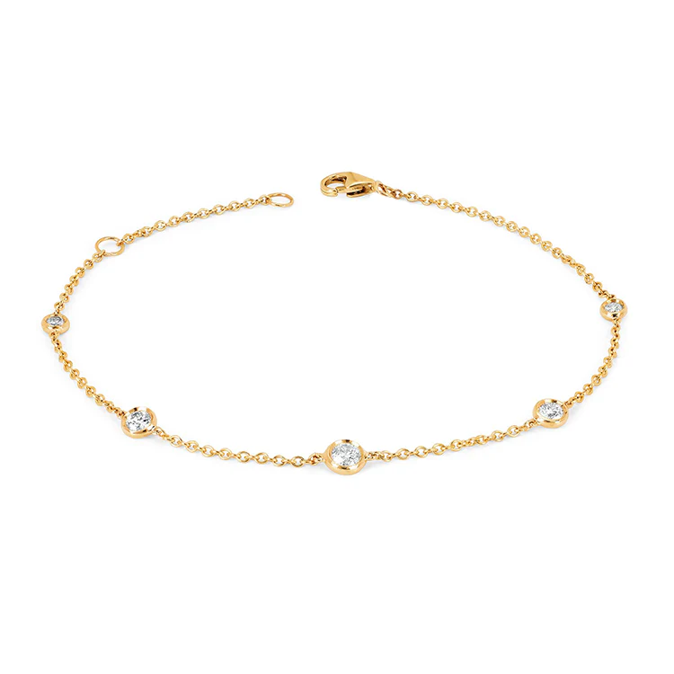 Orbit Diamond Anklet - Image 3