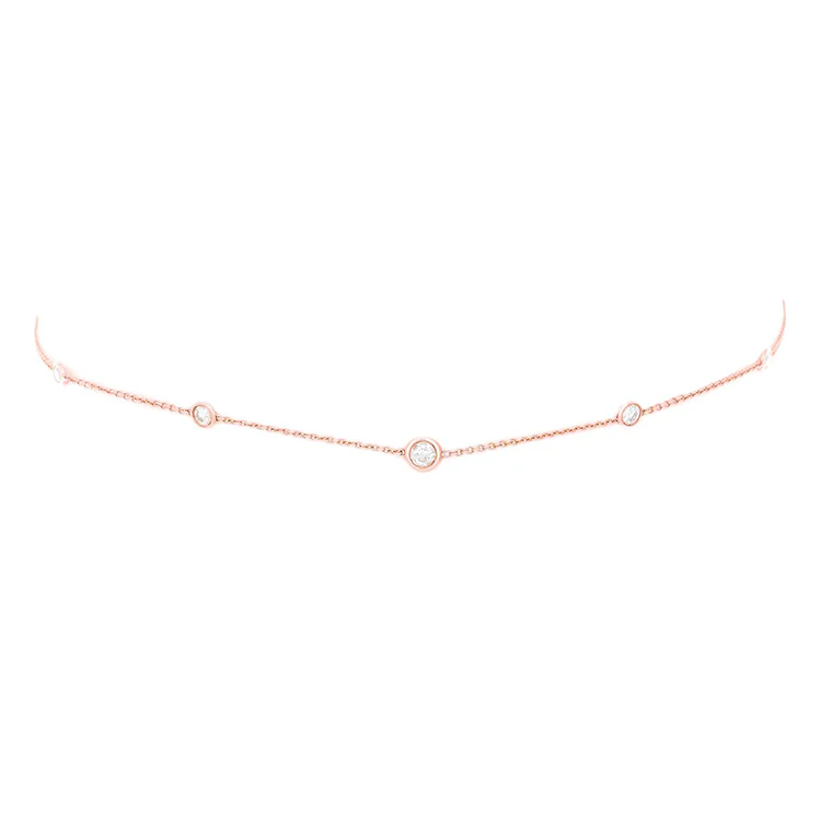 Orbit Diamond Choker