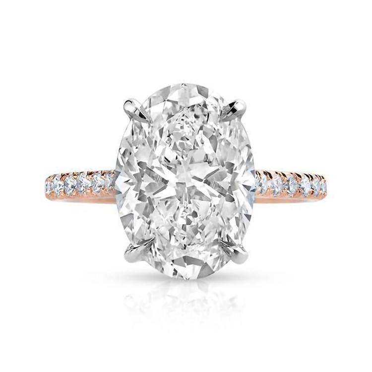 Oval Allegra Engagement Ring - Image 3