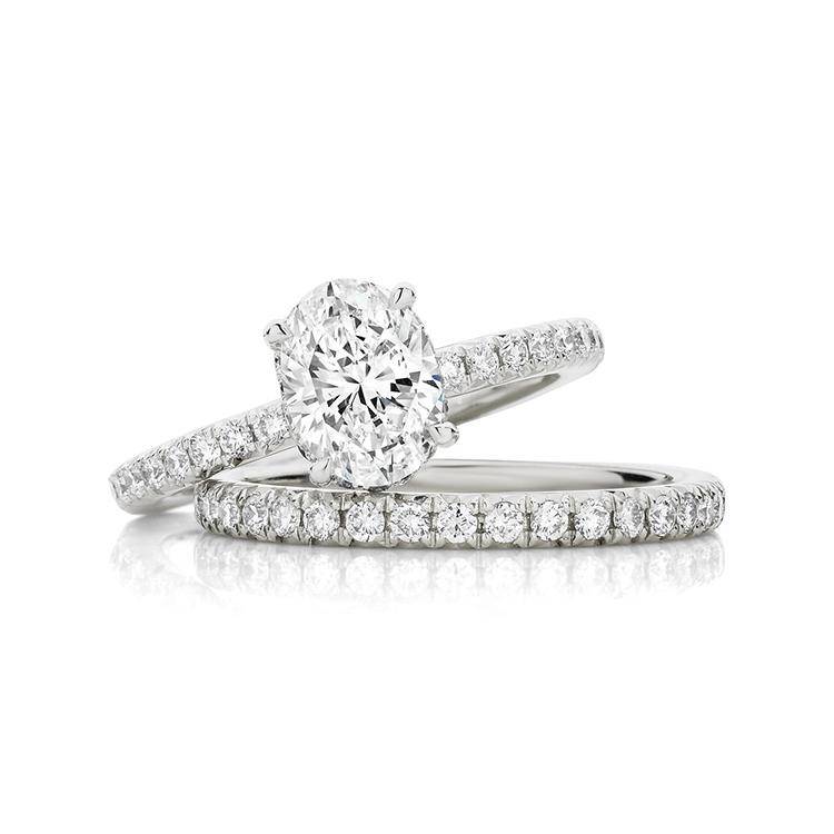 Oval Allegra Lab Grown Engagement Ring - Image 4
