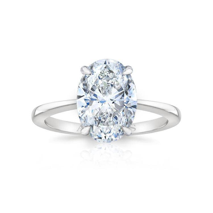 Oval Allure Engagement Ring