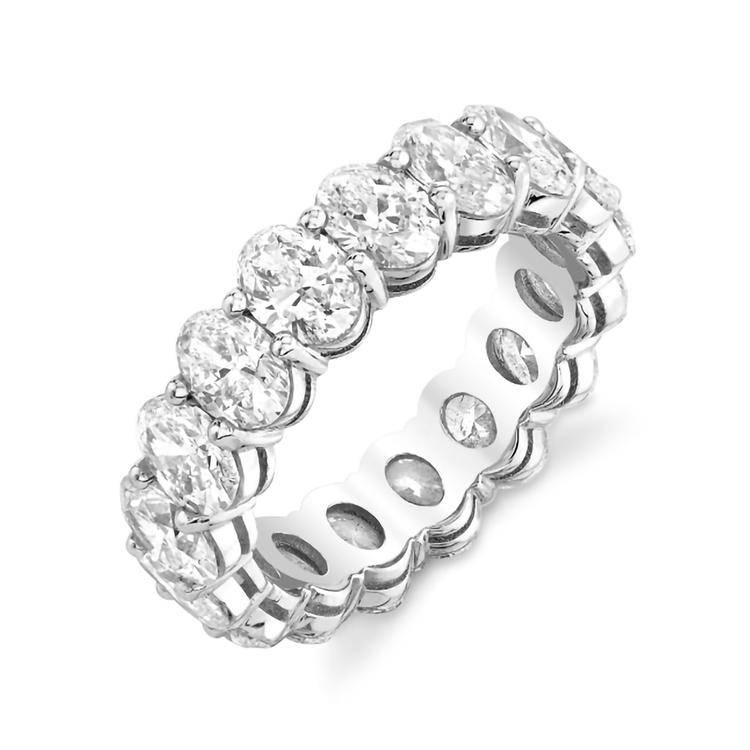 Oval Wedding Band - Image 2