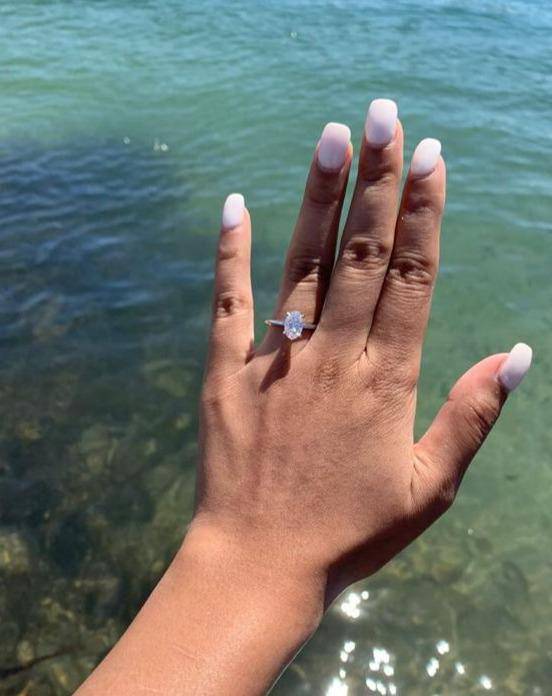 Oval Madison Engagement Ring - Image 6