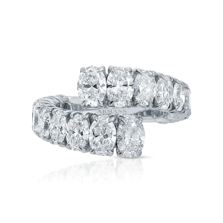 Ovalee Diamond Wrap Ring - Image 2