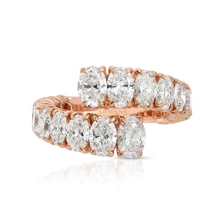 Ovalee Diamond Wrap Ring - Image 3