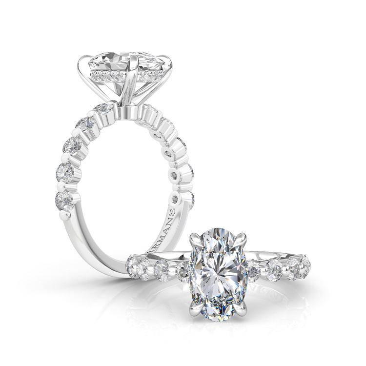 Ovalicious Lab Grown Engagement Ring