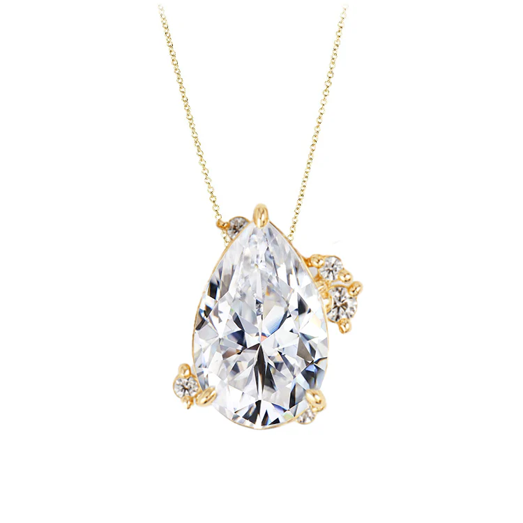 Pear Indie Diamond Necklace