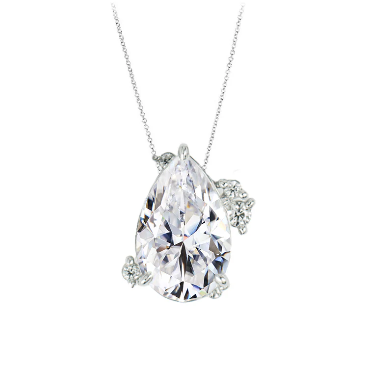 Pear Indie Diamond Necklace - Image 2
