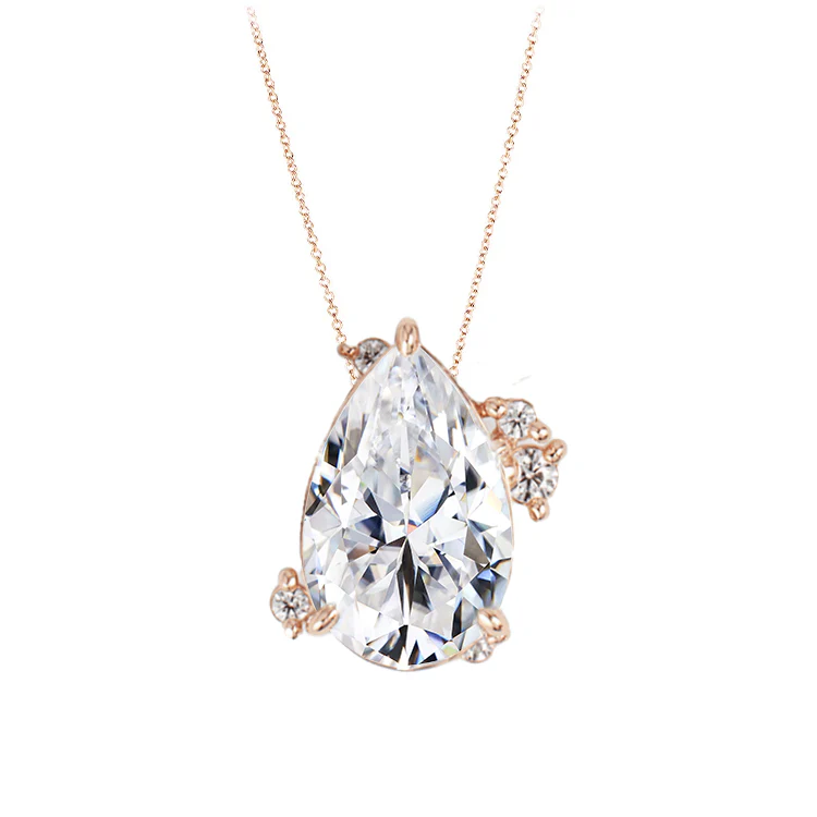Pear Indie Diamond Necklace - Image 3