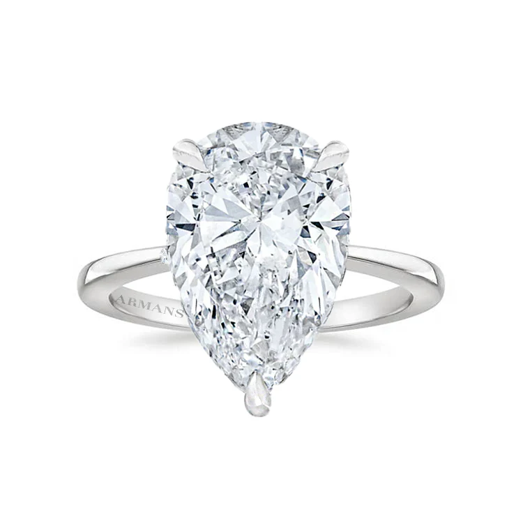 Pear Madison Engagement Ring - Image 4