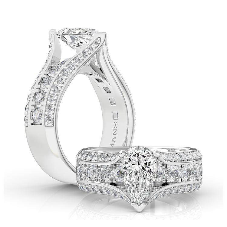 Pear Savio Engagement Ring