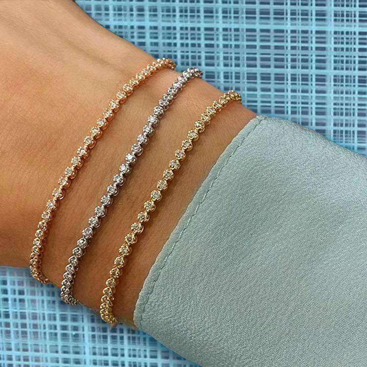 Petite Diamond Tennis Bracelet - Image 3