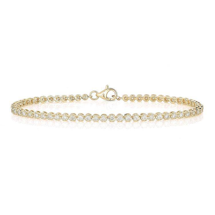Petite Diamond Tennis Bracelet - Image 8