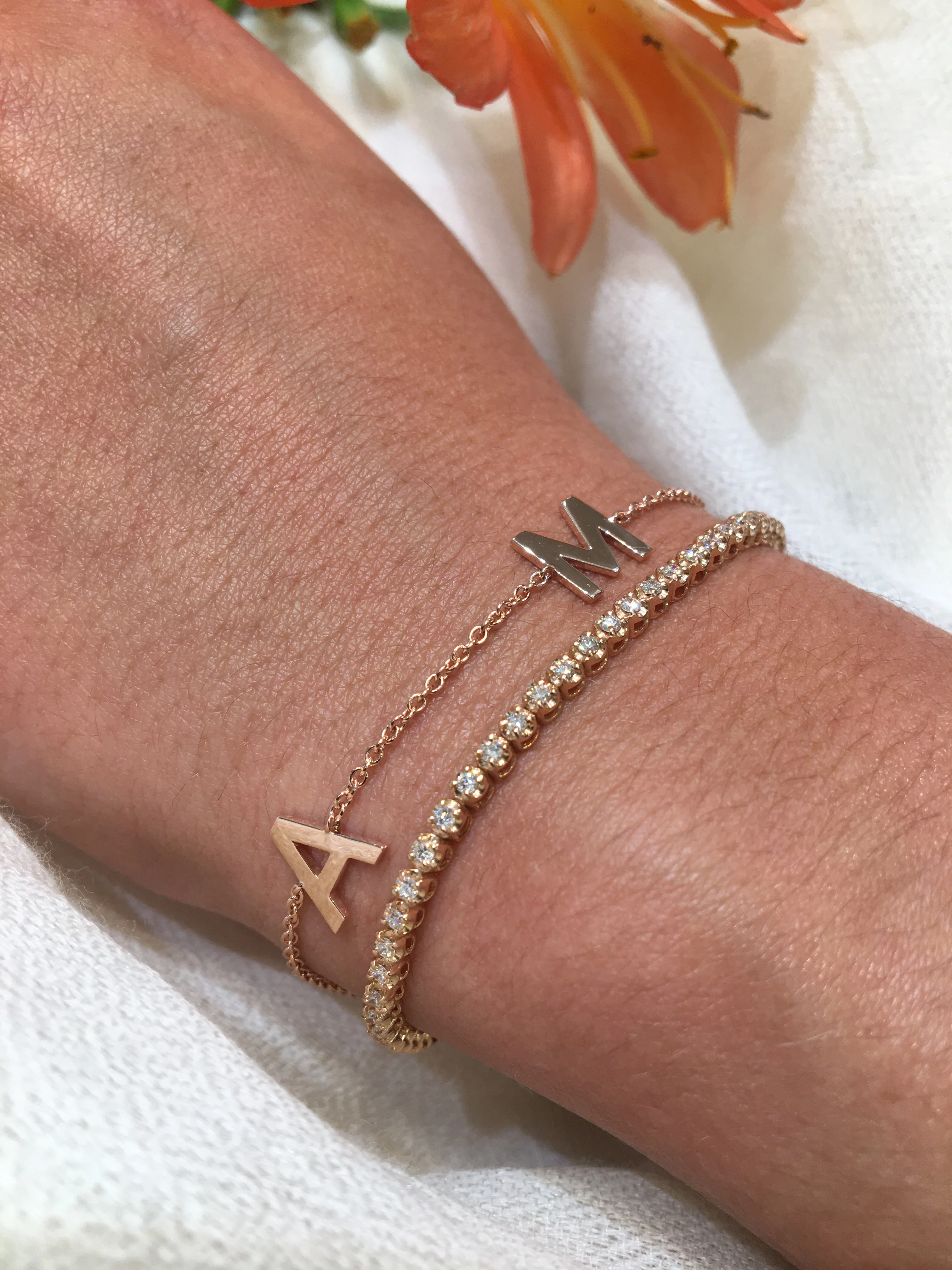 Petite Diamond Tennis Bracelet - Image 9