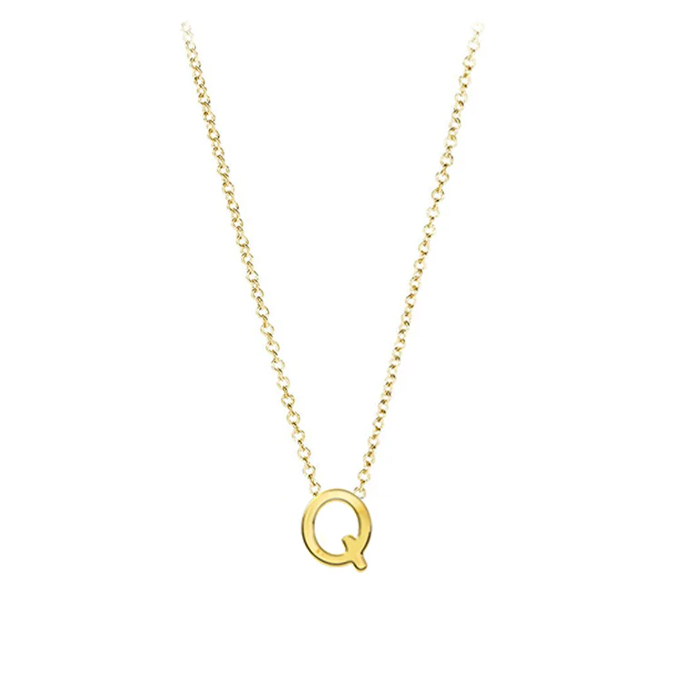 Petite Initial Necklace - Image 21