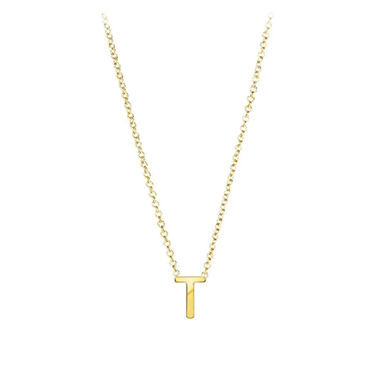 Petite Initial Necklace - Image 24