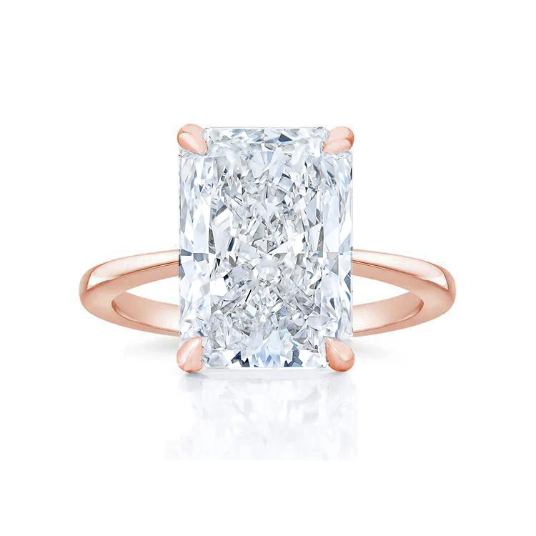 Riva Radiant Lab Grown Engagement Ring - Image 4