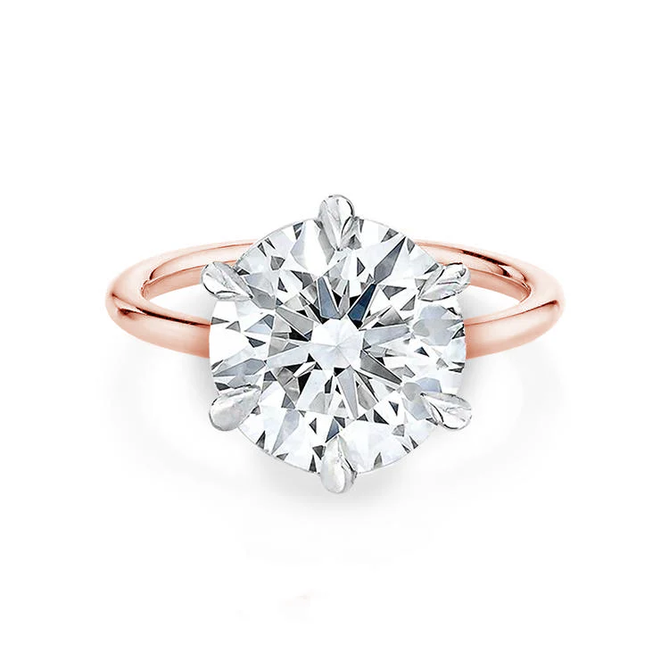 Round Lara Engagement Ring - Image 5