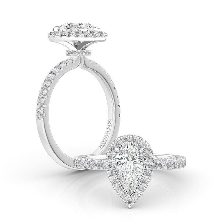 Royal Tear Lab Grown Engagement Ring