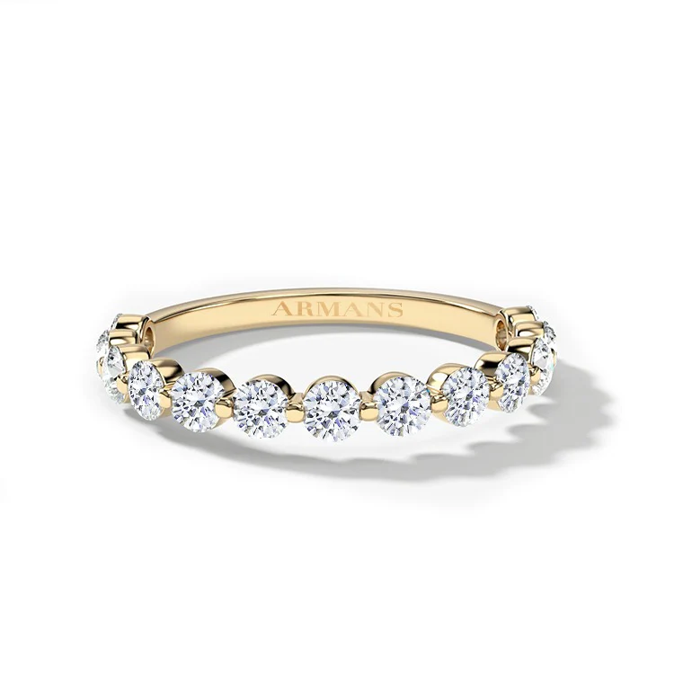 Sage Round Diamond Band - Image 5