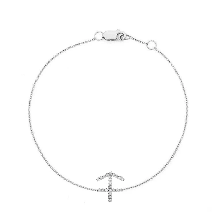 Sagittarius Diamond Zodiac Bracelet - Image 3